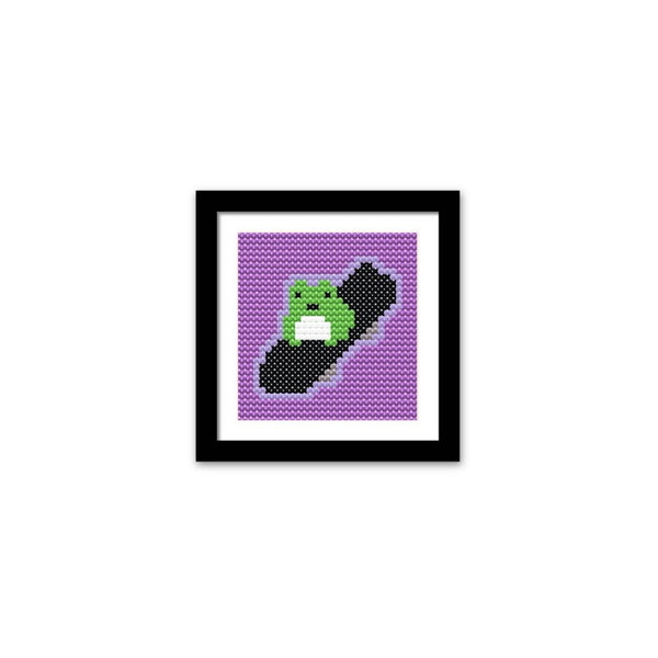 Frog On Skateboard