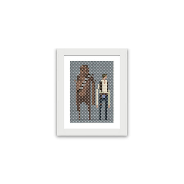 Chewbacca and Han Solo