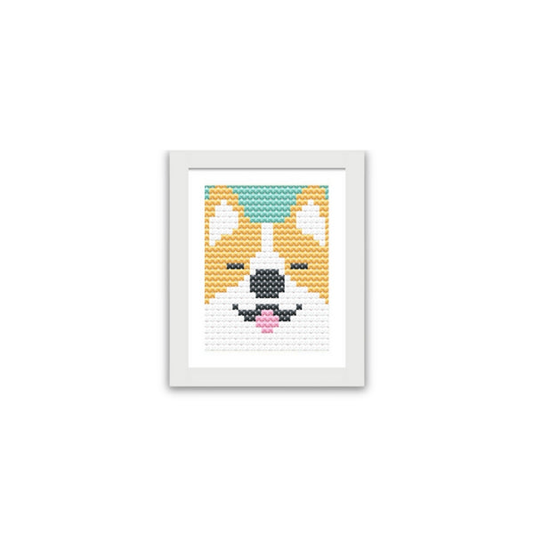 Tongue Out Shiba